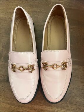 Circus by Sam Edelman Women's Pink and Black Loafers size 9